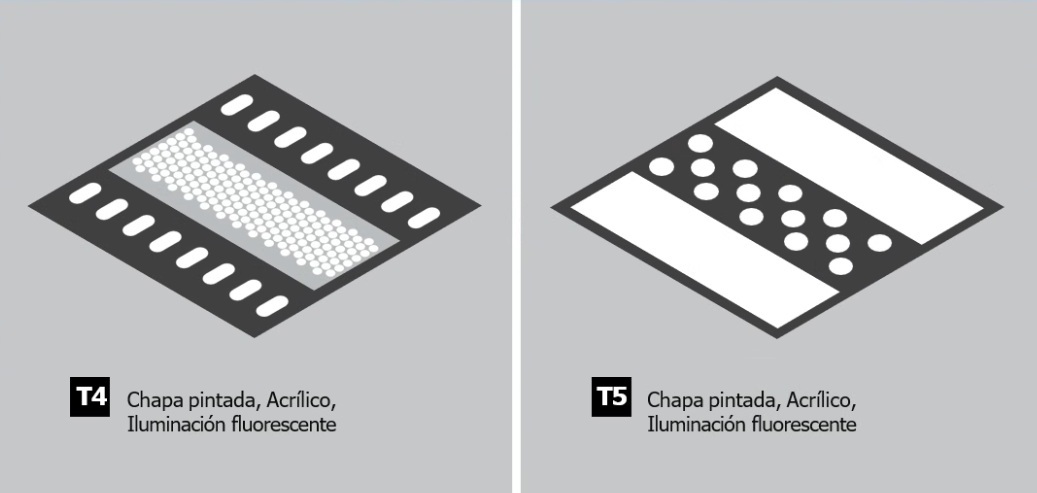 T4 y T5